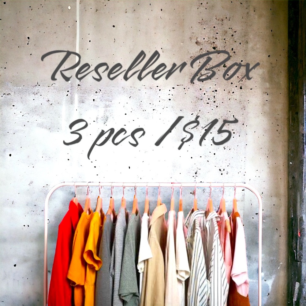 3-Piece Reseller Mystery Box Unlisted Inventory‎ Men’s and Women’s Sizes XS-3X